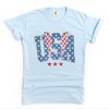 Simply Sage Market USA Checkered Lightning Garment Dyed Tee - 2 of 4