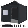 Commercial Canopy Tent with 4 Removable Sidewalls, 10x10 Pop Up Canopy Tent - 3 of 4