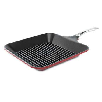 Nordic Ware Pro Cast Grill Pan with Stainless Steel Handle
