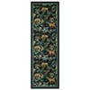 Living Room Rug Jungle Tiger Area Rug Plant Rugs Low Pile Non Shedding Soft Accent Carpet for Bedroom, Dining Room - 3 of 4