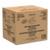 Dart Foam Hinged Lid Containers, 3-Compartment, 9.25 x 9.5 x 3, White, 200/Carton - image 3 of 4