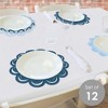 Big Dot of Happiness Baby Boy Teddy Bear - Baby Shower Round Table Decorations - Paper Chargers - Place Setting For 12 - 2 of 4