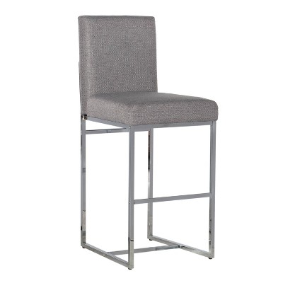 Trey Barstool Silver - Linon