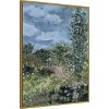 Amanti Art Mosaic Meadow II by Melissa Wang Framed Canvas Wall Art - 3 of 4