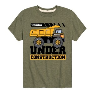Boys' - Tonka - Under Construction Short Sleeve Graphic T-Shirt - 1 of 4