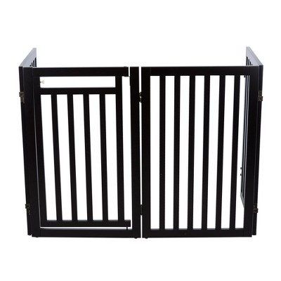 TRIXIE Pet Products Convertible Wooden Dog Gate