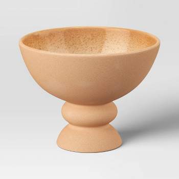 Ceramic Organic Modern Pedestal Bowl - Threshold™