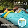 Coleman Adult Flatlands Mummy Double Sleeping Bag 30 Degree - Blue - 2 of 4