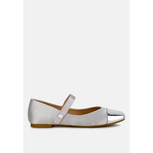 Albi Patent Toe Cap Tweed Mary Janes Women - 1 of 4
