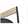 Kiera Grace 30" Logan Metal Round Mirror: Farmhouse Modern Decor, Wall Mount, No Assembly Required - 4 of 4