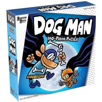 University Games Dog Man and Cat Kid 100 Piece Lenticular Jigsaw Puzzle