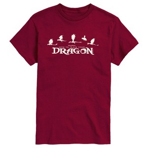 Men's - How To Train Your Dragon - Dragons Short Sleeve Graphic T-Shirt - 1 of 3