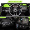 12V Can-Am Kids UTV - Remote Control Ride-On w/LED Lights & Spring Suspension for Ages 3-8 | 2-Seater Off-Road Toy - 4 of 4