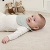 Muslin Baby Bibs | Soft Cotton Teething Bibs for Infant Drips, Drools & Feedings | Waterproof, Adjustable Fit for Newborn Baby | 2 Pack (Multicolor) - 3 of 3