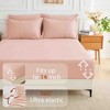 BAGOKIE 7 Pieces Bed in a Bag Comforter Set for All Season - 3 of 4