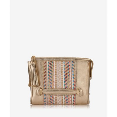 GiGi New York Gold Dana Crossbody Bag