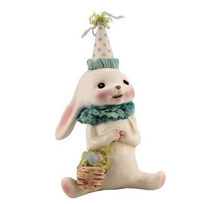 Easter 6.0" Egg Hunt Bunny Raggedy Pants Designs  -  Decorative Figurines