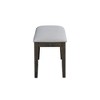 Acme Furniture,Marit Bench, Gray Finish - 3 of 3