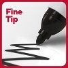TRU RED Pen Dry Erase Markers Fine Tip Black 4/Pack TR54560 - 3 of 4
