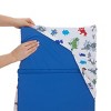 NoJo Disney Toy Story 4 - Blue, Green, Red and White Preschool Nap Pad Sheet - 4 of 4