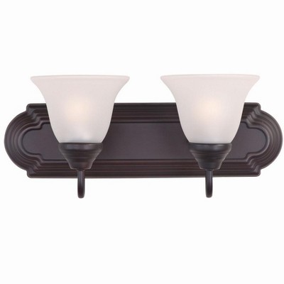 Maxim Lighting Essentials - 801x 2 - Light Vanity in  Oil Rubbed Bronze