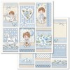 Stamperia Double-Sided Paper Pad 12"X12" 10/Pkg-Little Boy, 10 Designs/1 Each - 2 of 4