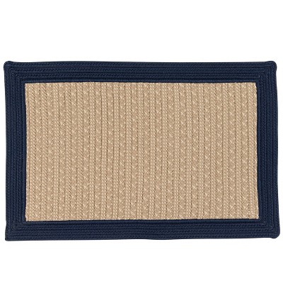 Colonial Mills Bayswater Doormats - Navy 30" x 48"