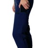 Valencia Jogger Scrub Pants for Tall Women | Medical Scrub Pants | Women Scrub Pants - Navy - X-Small - 4 of 4