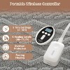 Heated Comforter Blanket with Wireless LCD Controller, Tufted Fast Heating Electric Quilt, 6 Heat Levels & 9 Time Settings - 4 of 4