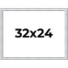 PosterPalooza | Classic Silver Picture Frame - UV Acrylic, Backing Board, Hanging Hardware Included - 2 of 4