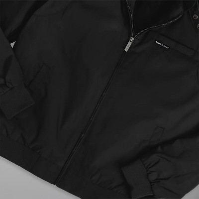Members Only Men's Iconic Racer Quilted Lining Jacket - Large - Black — фото 8
