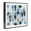 Stupell Industries Ocean Inspired Abstract Tiles Framed Giclee Art, Black, 20" x 16" - 2 of 4