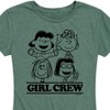 Women's - Peanuts - Lucy Sally Peppermint Patty Girl Crew Short Sleeve Graphic T-Shirt - 2 of 4
