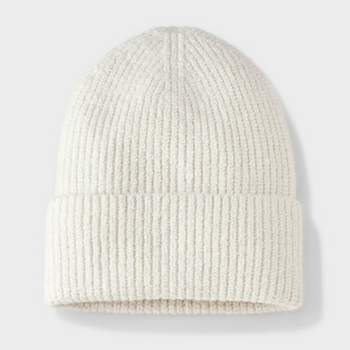 Ctm Women's Solid Knit Winter Beanie With Earflaps And Pom : Target