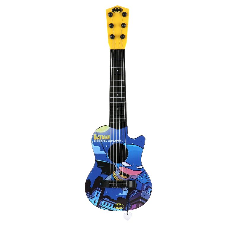 DC Comics Super Friends Batman 21 Inch Mini Guitar in Blue, 1 of 6