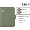 Maison Products RFID-Blocking Passport Holder & Travel Organizer with Waterproof Design for Ultimate Security and Convenience - 4 of 4