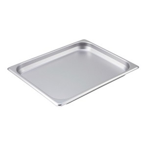 Winco Straight-Sided Steam Pan, 25 Gauge Stainless Steel, Depth 1.25" - 1 of 1