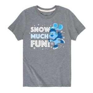 Boys' - Blue's Clues & You! - Snow Much Fun Short Sleeve Graphic T-Shirt - 1 of 4