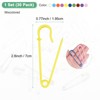 Unique Bargains Sewing Upholstery Spring Lock Blanket Bulk Large Safety Pins 30 Pcs - 3 of 4