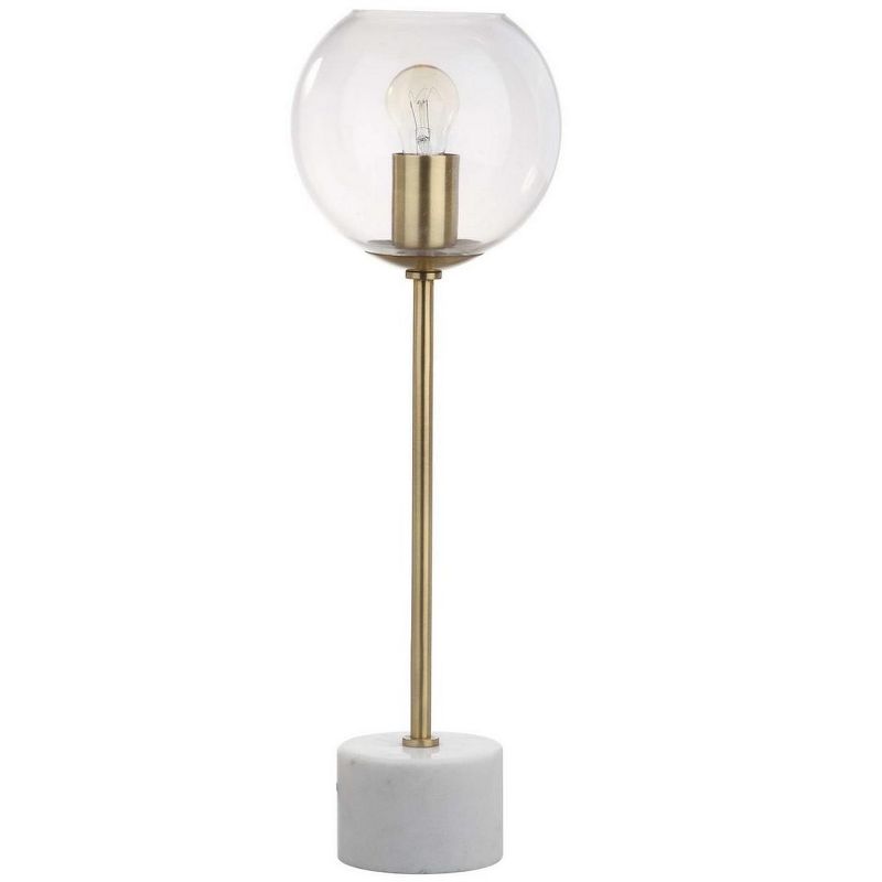 Caden 22.25 Inch H Table Lamp - Brass Gold/White - Safavieh., 1 of 5
