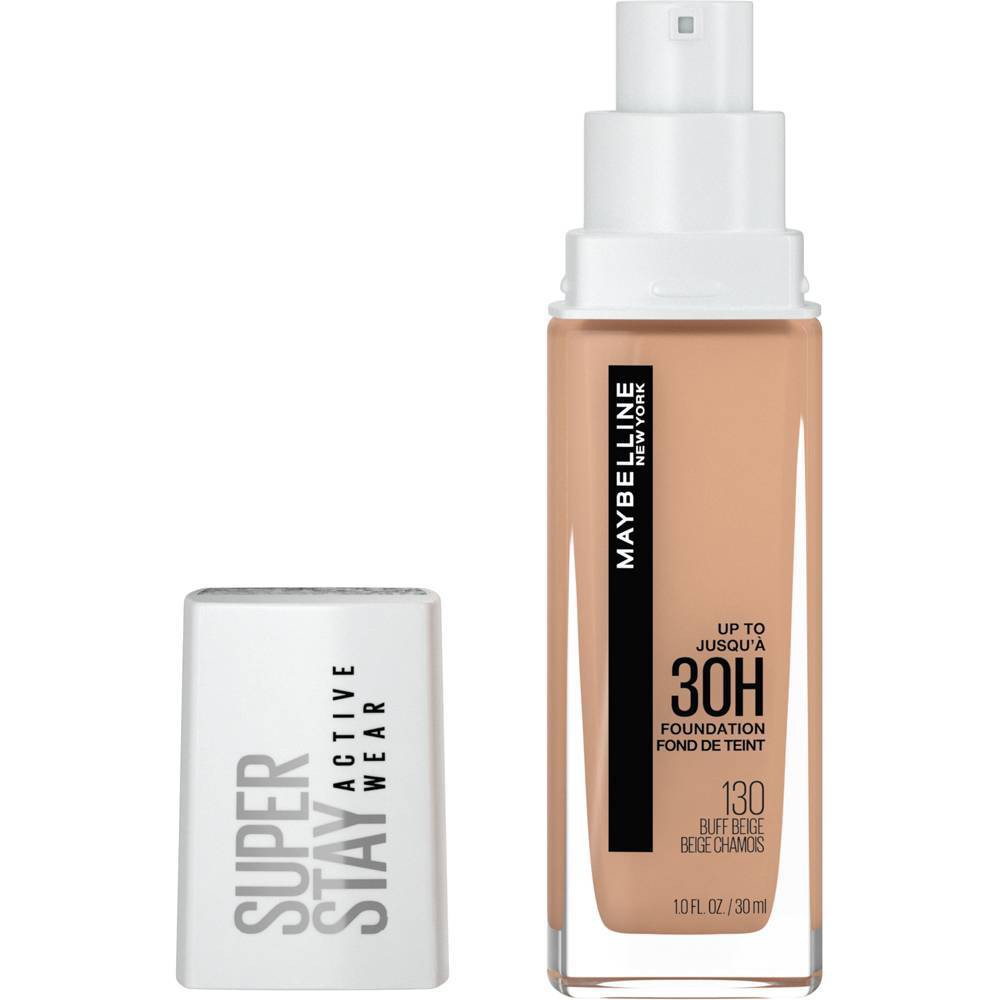 Photos - Other Cosmetics Maybelline MaybellineSuper Stay Full Coverage Liquid Foundation - 130 Buff Beige - 1 