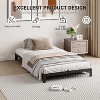 14 Inch Queen Black Bed Frame, Heavy Duty Metal Platform Bed Frame with 6 Non-Slip Mattress, Storage Space Under The Bed, Noise-Free - 4 of 4