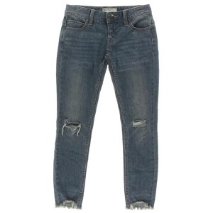 Free People Womens Ripped Cropped Jeans - 1 of 1