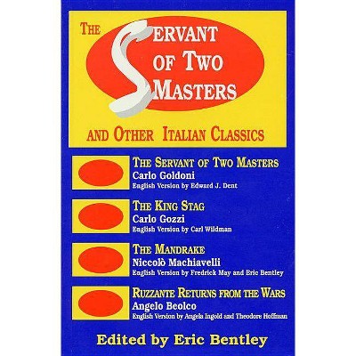 The Servant of Two Masters - (Applause Books) by  Eric Bentley (Paperback)