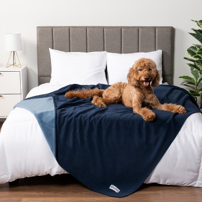 PetAmi Waterproof Dog Blanket, Pet Cat Puppy Couch Cover Protection, Fleece Washable Reversible Soft Plush Throw