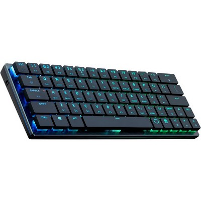  Cooler Master SK621 Keyboard - Wired/Wireless Connectivity - Bluetooth - USB Type C Interface - PC - Mechanical Keyswitch - Gunmetal 