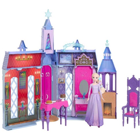  Mattel Disney Princess Toys, Belle Stackable Castle Doll House  Playset with Small Doll and 8 Pieces, Inspired by the Mattel Disney Movie,  Kids Travel Toys : Toys & Games