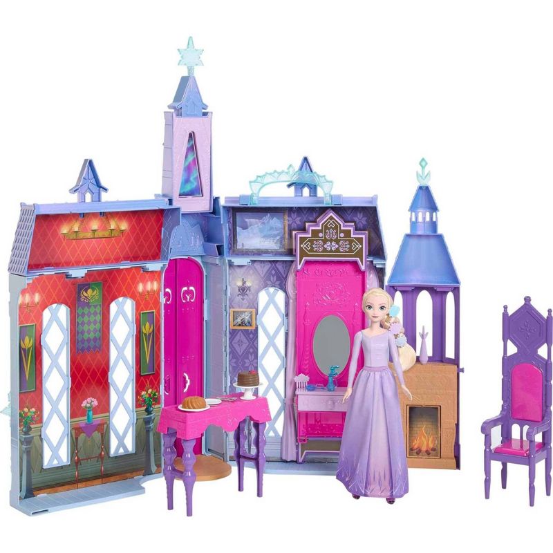 Disney Frozen Arendelle Castle with Elsa Doll, 1 of 8