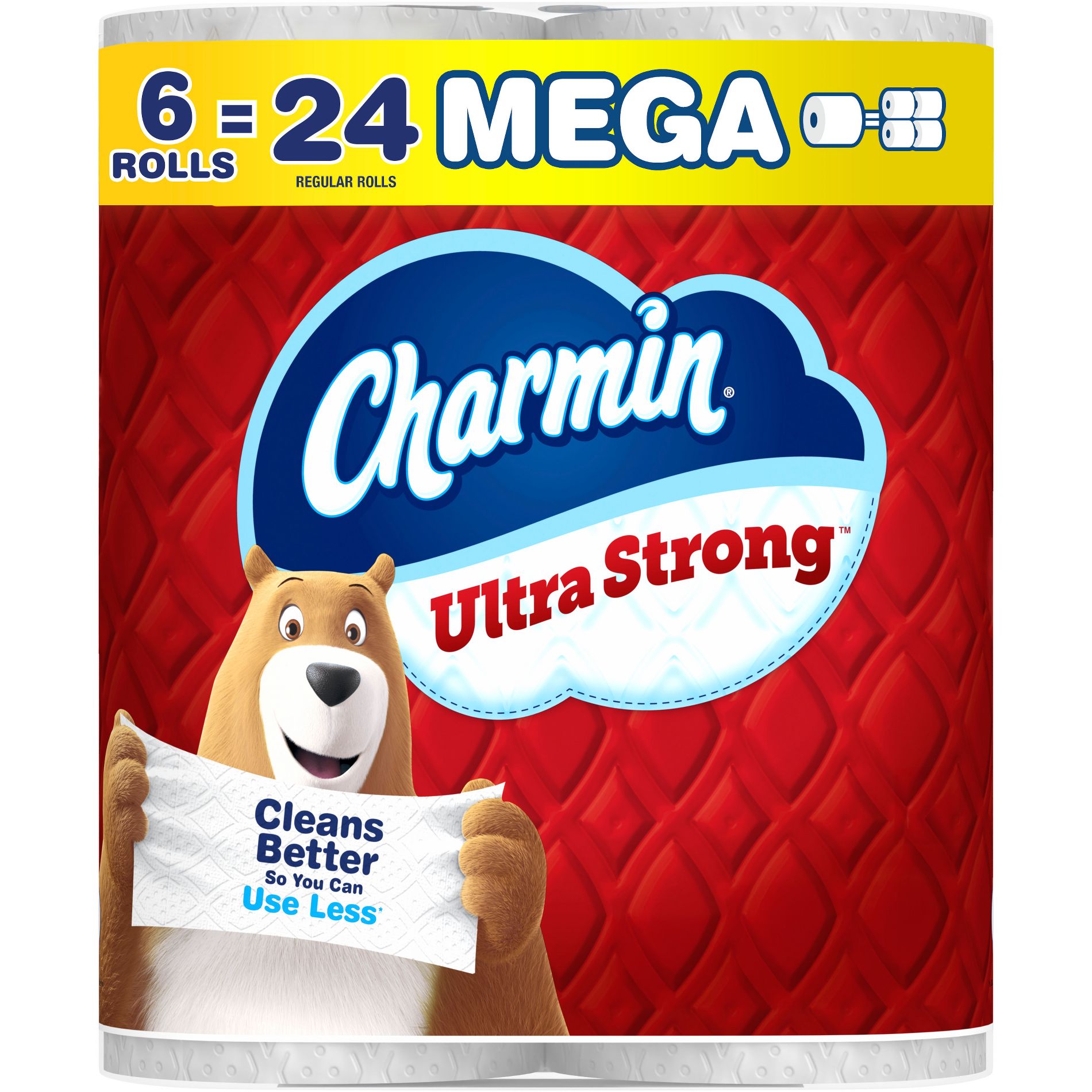 Charmin Ultra Strong Toilet Paper - 6 Mega Rolls