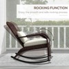 Maggift Patio Chaise Lounges Armchair sturdy Outdoor Garden Yard, Lawn, Backyard, Deck, Pool Side, Fire Pit, Half, Brown, 26"*35"*38.5" - 2 of 4